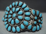 Incredible Vintage Navajo Turquoise Sterling Native American Jewelry Silver Bracelet-Nativo Arts