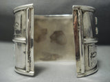 Incredible Vintage Navajo Turquoise Sterling Native American Jewelry Silver Bracelet-Nativo Arts