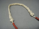 Incredible Vintage Santo Domingo 50 Large Turquoise Necklace Native American Jewelry-Nativo Arts