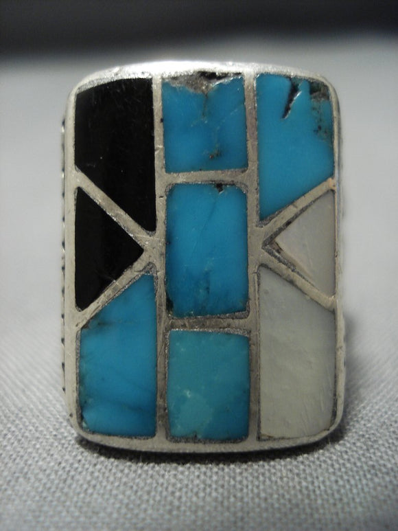 Incredible Vintage Zuni/ Native American Jewelry Navajo Huge 