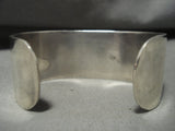 Incredible Vintage Zuni/ Navajo Turquoise 'Checkered' Inlay Native American Jewelry Silver Bracelet-Nativo Arts