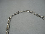 Incredibly Intricate!! Vintage Navajo Sterling Silver Native American Jewelry Necklace-Nativo Arts
