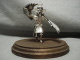 Incredibly Rare Important Vintage Hopi 'Watson Honanie' Sterling Native American Jewelry Silver Kachina-Nativo Arts