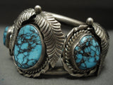 Intense And Eye Catching Vintage Navajo Tight Spider Matrix Native American Jewelry Silver Bracelet-Nativo Arts