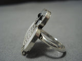 Intricate And Detailed!! Vintage Native American Jewelry Navajo Sterling Silver Owl Ring Old-Nativo Arts