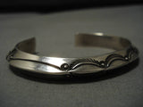 Jeanette Dale!! Navajo Sterling Silver Important Native American Bracelet-Nativo Arts