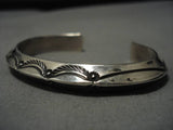 Jeanette Dale!! Navajo Sterling Silver Important Native American Bracelet-Nativo Arts