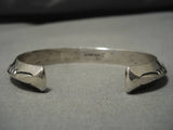 Jeanette Dale!! Navajo Sterling Silver Important Native American Bracelet-Nativo Arts