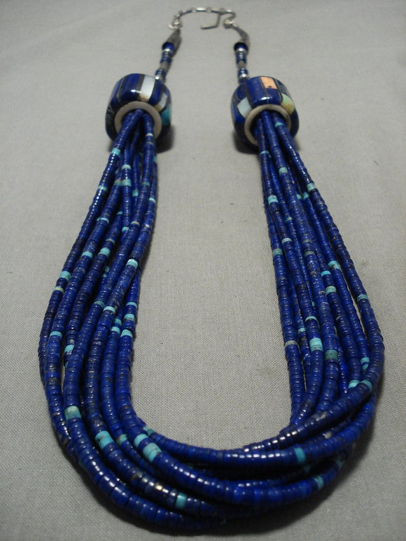 lapis necklace for Tracy-Nativo Arts