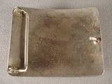 Layaway for Bruce Xxl Vintage Navajo 'Horse & Wagon' All Native American Jewelry Silver Buckle Old-Nativo Arts