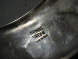 Magnificent Vintage Native American Navajo Sterling Silver Thomas Singer Bracelet Old-Nativo Arts