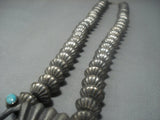 Magnificent Vintage Navajo Native American Jewelry jewelry Spiny Oyster Sterling Silver Sun Ray Necklace-Nativo Arts