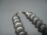 Magnificent Vintage Navajo Native American Jewelry jewelry Spiny Oyster Sterling Silver Sun Ray Necklace-Nativo Arts