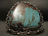 Mammoth Navajo 'Red Spiderweb Matrix' Native American Jewelry Silver Bracelet- Incredible!!-Nativo Arts