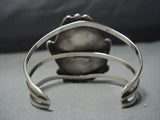 Marvelous Vintage Native American Jewelry Navajo Sterling Silver Royston Turquoise Bracelet Old-Nativo Arts
