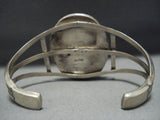 Marvelous Vintage Native American Jewelry Zuni Jason Livingston Turquoise Sterling Silver Bracelet-Nativo Arts