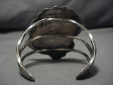 Marvelous Vintage Native American Navajo Royston Turquoise Sterling Silver Bracelet Old-Nativo Arts