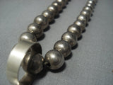 Marvelous Vintage Navajo Native American Jewelry jewelry Gold Sterling Silver Tommy Singer Thomas Necklace-Nativo Arts