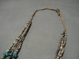Marvelous Vintage Navajo Turquoise Native American Necklace Old-Nativo Arts