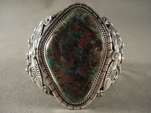 Mind Blowing Modernstic Navajo Native American Jewelry jewelry Royston Turquoise Bracelet-Nativo Arts