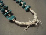 Mind Blowing 'Quadruple Jacla' Turquoise Necklace-Nativo Arts