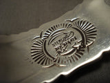 More Unique And Fascinating Vintage Navajo Ben Begaye Native American Jewelry Silver Feather Bracelet-Nativo Arts