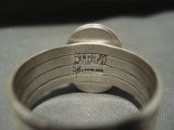 More Unique Vintage Navajo Ben Begaye Domed Lapis Native American Jewelry Silver Ring-Nativo Arts