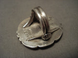 Museum And More Rare Vintage Navajo Ben Begaye Spiny Oyster Native American Jewelry Silver Ring-Nativo Arts