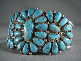 Museum 'Natural Turquoise Collection' Native American Jewelry Silver Bracelet Old-Nativo Arts