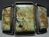 Museum Quality Vintage Native American Jewelry Navajo Royston Turquoise Sterling Silver Bracelet-Nativo Arts
