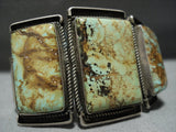 Museum Quality Vintage Native American Jewelry Navajo Royston Turquoise Sterling Silver Bracelet-Nativo Arts