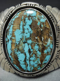 Museum Quality Vintage Native American Jewelry Navajo Royston Turquoise Sterling Silver Bracelet-Nativo Arts