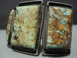 Museum Quality Vintage Native American Jewelry Navajo Royston Turquoise Sterling Silver Bracelet-Nativo Arts