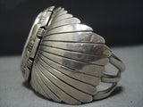 Museum Quality Vintage Native American Jewelry Navajo Royston Turquoise Sterling Silver Bracelet-Nativo Arts