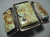 Museum Quality Vintage Native American Jewelry Navajo Royston Turquoise Sterling Silver Bracelet-Nativo Arts