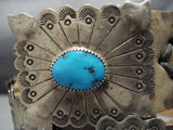 Museum Quality Vintage Native American Jewelry Navajo Turquoise Sterling Silver Concho Belt Old-Nativo Arts