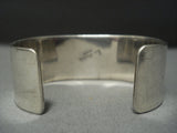 Museum Quality Vintage Navajo Bisbee Turquoise Sterling Native American Jewelry Silver Bracelet-Nativo Arts