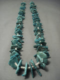 Museum Quality Vintage Navajo Native American Jewelry jewelry Squaw Turquoise Necklace Old Vtg-Nativo Arts
