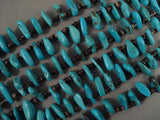 Museum Quality Vintage Navajo Native American Jewelry jewelry Turquoise And Heishi Jacla Necklace Old-Nativo Arts