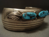 Museum Quality Vintage Navajo 'Sleek Segmented' Native American Jewelry Silver Bracelet-Nativo Arts