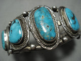 Museum Quality Vintage Navajo Sterling Silver Bracelet Cuff Native American Jewelry-Nativo Arts