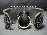 Museum Turquoise Vintage Native American Jewelry Navajo Sterling Silver Squash Blossom Necklace Bracelet-Nativo Arts