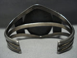 Museum Vintage Native American Jewelry Navajo Bisbee Turquoise Sterling Silver Bracelet-Nativo Arts