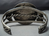 Museum Vintage Native American Jewelry Navajo Bulbous Turquoise Sterling Silver Bracelet-Nativo Arts
