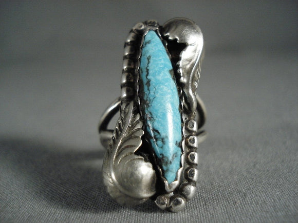 Museum Vintage Navajo Blue Diamond Turquoise Native American