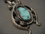 Museum Vintage Navajo Hand Forged Old Native American Jewelry Silver Bead Necklace-Nativo Arts