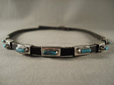 Museum Vintage Navajo Jimmie King Jr Native American Jewelry Silver Hat Concho Belt-Nativo Arts
