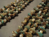 Museum Vintage Navajo Native American Jewelry jewelry 'Natural Green Turquoise' Necklace Old-Nativo Arts