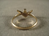 Museum Vintage Navajo Native American Jewelry jewelry Solid 14k Gold Ring Old-Nativo Arts