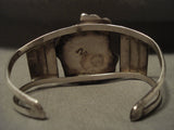Museum Vintage Navajo Possible Damale Turquoise Native American Jewelry Silver Bracelet-Nativo Arts